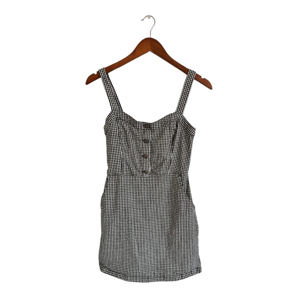 Hollister size small black and white knee length dress.